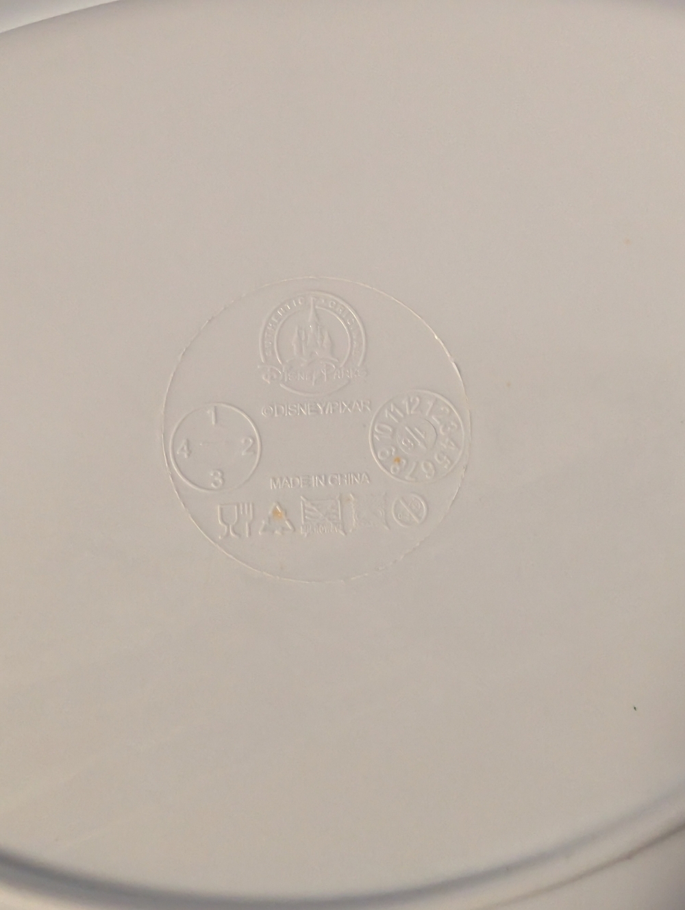 Walt Disney World Parks Souvenir Divided Plate Mickey Dumbo ~ 10" SET LOT OF 2 - Picture 6 of 11